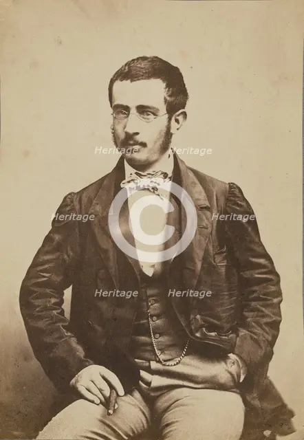 Emile Besselierie, 1854-1855. Creator: Nadar.