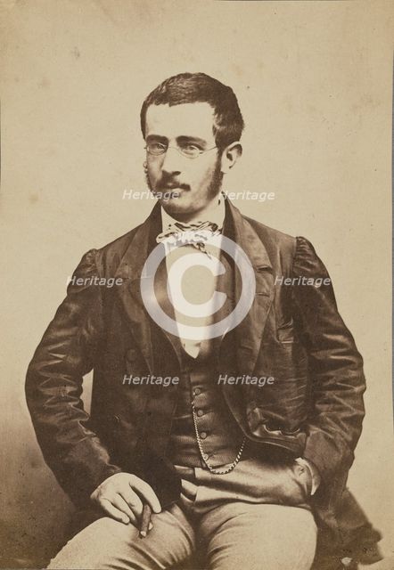 Emile Besselierie, 1854-1855. Creator: Nadar.