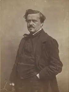 Émile de la Bédollière, journaliste, negative 1855-1859; print 1870-1879. Creator: Nadar