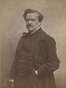 Émile de la Bédollière, journaliste, negative 1855-1859; print 1870-1879. Creator: Nadar