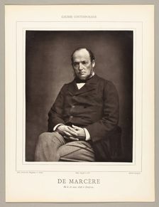Émile Deshayes de Marcère (French politician, 1828-1918), c. 1876. Creator: Etienne Carjat