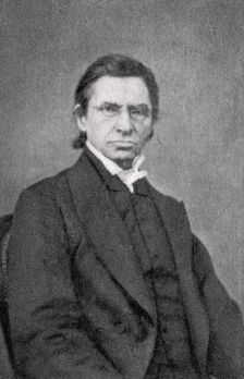 Emile Littre, French philosopher and lexicographer, 1869