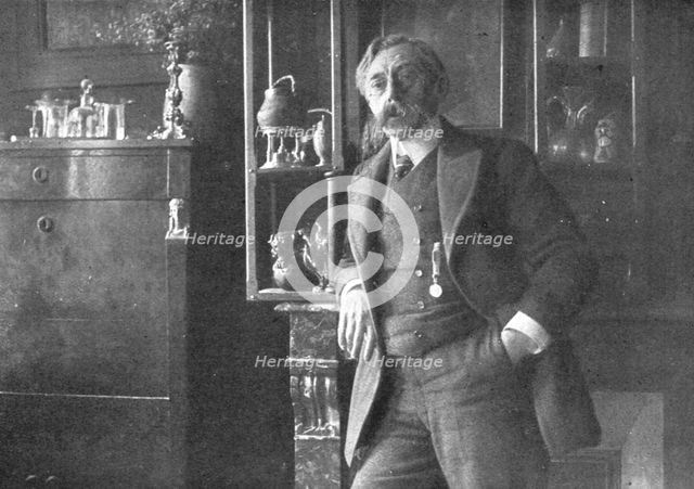 'Emile Verhaeren; la mort du Grand Poete de la Belgique', 1916. Creator: Dornac.