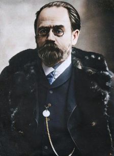Émile Zola (1840-1902), French writer, 19th century. Creator: Unknown