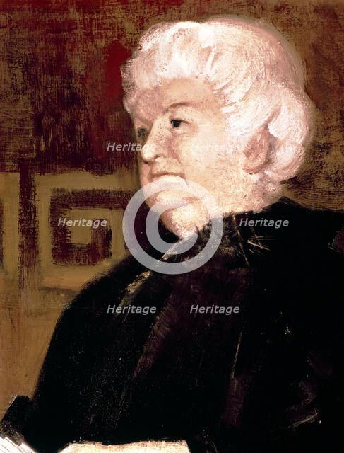 Emilia Pardo Bazán (1852 - 1921), Spanish writer and novelist.