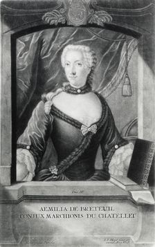 Émilie du Châtelet, 18th century French mathematician, physicist, and author