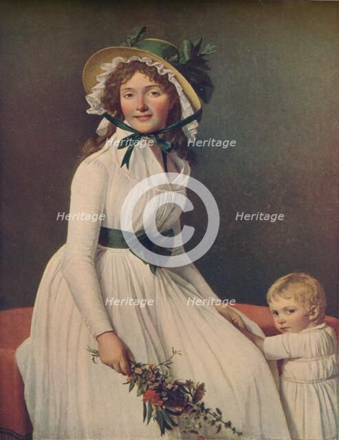 Emilie Pecoul, Madame Seriziat, 1795, (1914). Artist: Jacques-Louis David