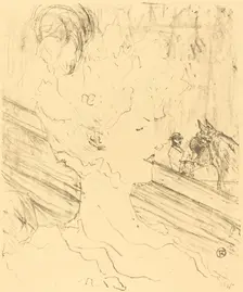 Emilienne d'Alençon, 1896. Creator: Henri de Toulouse-Lautrec