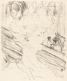 Emilienne d'Alençon, 1896. Creator: Henri de Toulouse-Lautrec