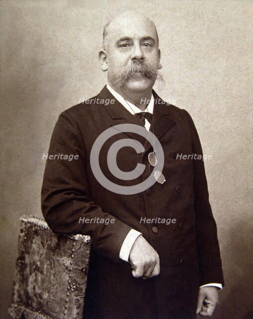 Emilio Castelar (1832-1899), Spanish writer and politician, president of the Second Spanish Repub…