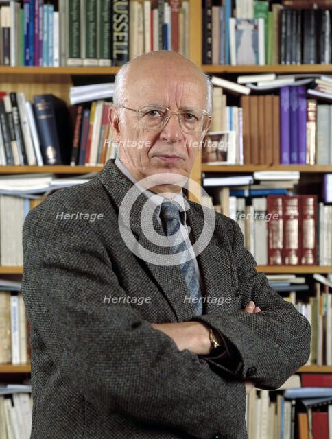 Emilio Lledó Iñigo (1927-), Spanish philosopher, photo 1997.