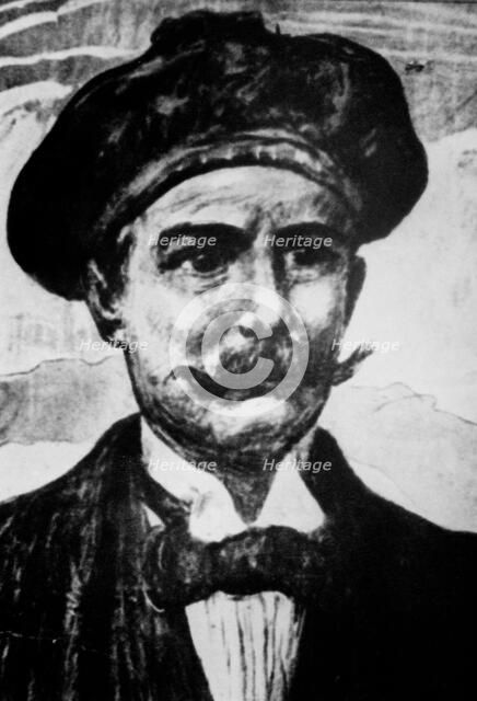 Emilio Salgari (1863-1911), Italian writer.