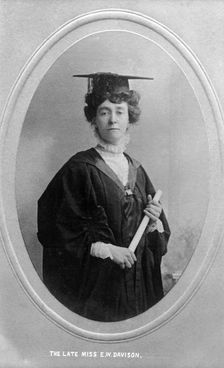 Emily Wilding Davison, 1909. Creator: Unknown