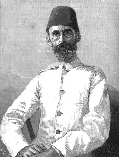 ''Emin Pasha taken on his arrival at Zanzibar', 1890. Creator: Unknown.