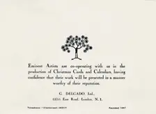 Eminent Artists - G Delgado, Ltd. 1935