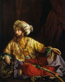 Emir of Lebanon , 1843. Creator: Borsos, József (1821-1883)