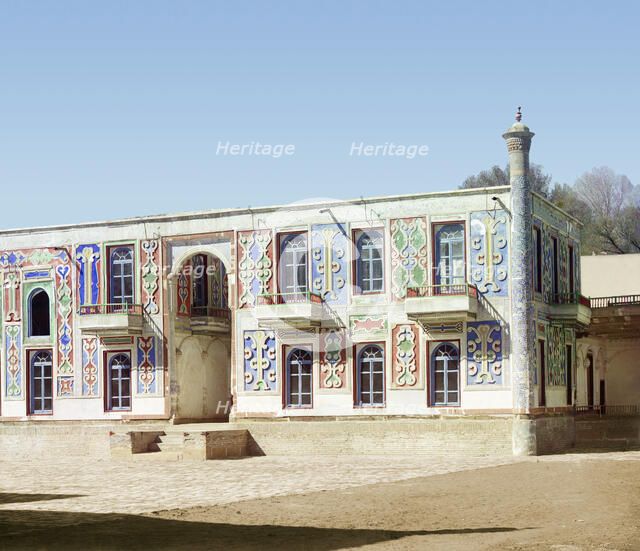 Emir Shir-Budun's palace, Bukhara, between 1905 and 1915. Creator: Sergey Mikhaylovich Prokudin-Gorsky.