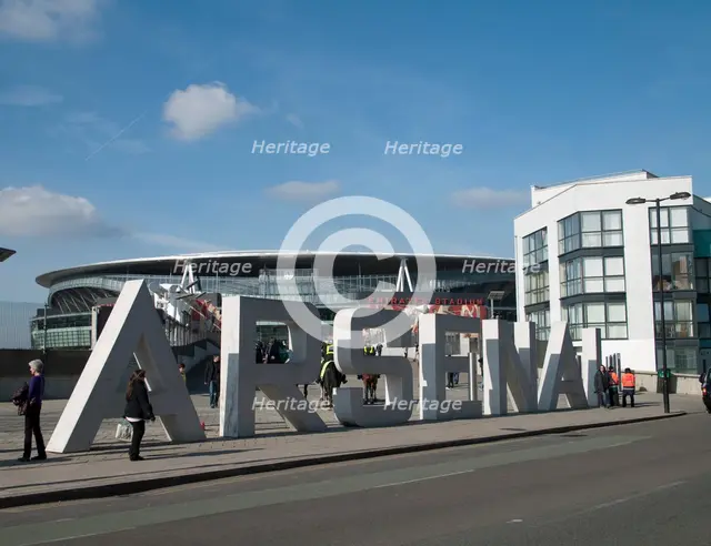 Emirates Stadium, Islington, London, 2012. Creator: Simon Inglis.