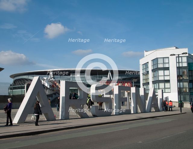 Emirates Stadium, Islington, London, 2012. Creator: Simon Inglis.