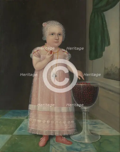 Emma Van Name, ca. 1805. Creator: Joshua Johnson.