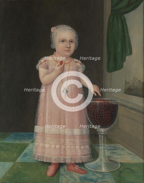 Emma Van Name, ca. 1805. Creator: Joshua Johnson.