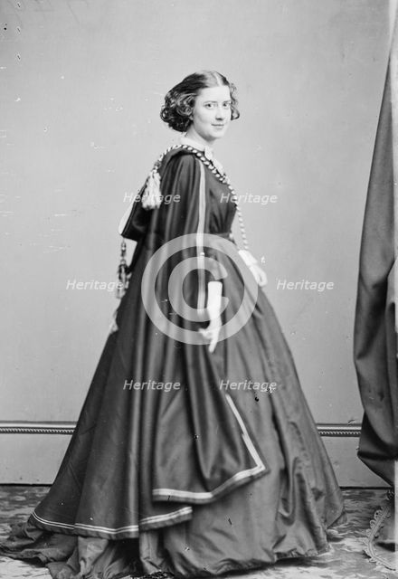 Emma Webb, between 1855 and 1865. Creator: Unknown.