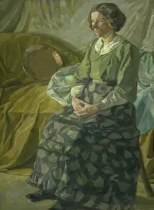 Emma Weie, the Artist's Sister;The Artist's Sister, 1909. Creator: Edvard Weie