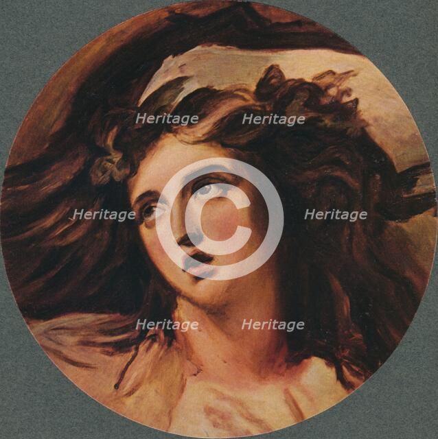 Emma Hart (Lady Hamilton), 18th century, (1902). Artist: George Romney