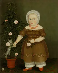 Emma Homan, ca. 1844. Creator: John Bradley