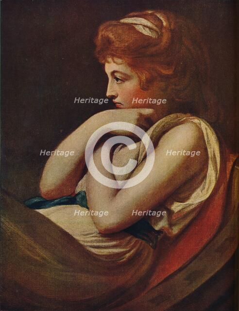 Emma, Lady Hamilton, c1785, (1909). Artist: George Romney