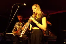 Emma Rawicz, Emma Rawicz Quintet, Verdict Jazz Club, Brighton, East Sussex, 2022. Creator: Brian O'Connor