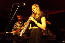 Emma Rawicz, Emma Rawicz Quintet, Verdict Jazz Club, Brighton, East Sussex, 2022. Creator: Brian O'Connor