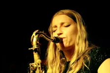 Emma Rawicz, Emma Rawicz Quintet, Verdict Jazz Club, Brighton, East Sussex, 2022. Creator: Brian O'Connor
