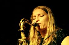Emma Rawicz, Emma Rawicz Quintet, Verdict Jazz Club, Brighton, East Sussex, 2022. Creator: Brian O'Connor