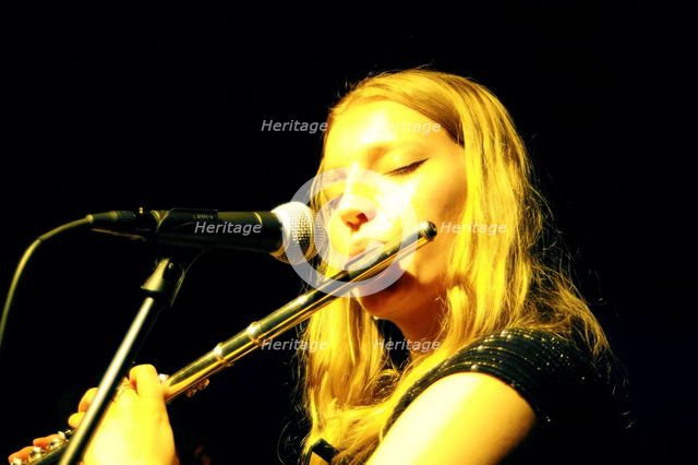 Emma Rawicz, Emma Rawicz Quintet, Verdict Jazz Club, Brighton, East Sussex, 2022. Creator: Brian O'Connor.