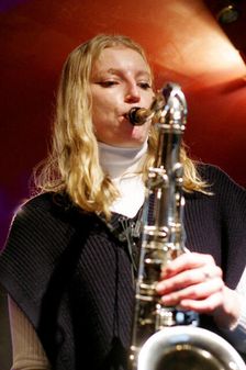 Emma Rawicz, Marco Marconi Quartet, Verdict Jazz Club, Brighton, East Sussex, 14 April 2023. Creator: Brian O'Connor