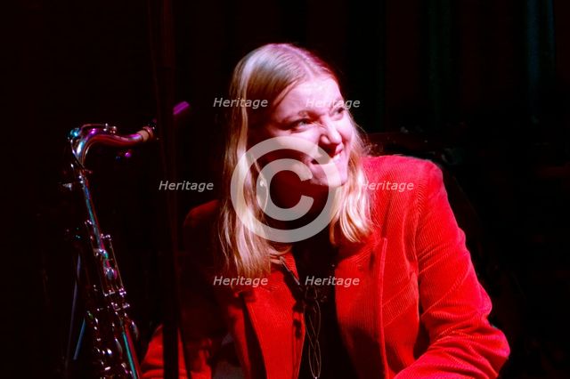 Emma Rawicz Quintet, New Generation Jazz Festival Roadshow, Shoreham by Sea, Feb 2023. Creator: Brian O'Connor.