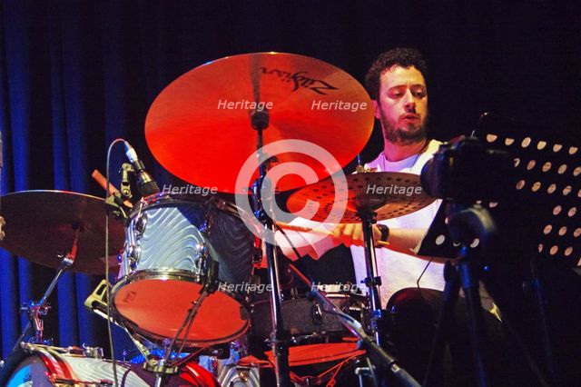 Emma Rawicz Quintet, New Generation Jazz Festival Roadshow, Shoreham by Sea, Feb 2023. Creator: Brian O'Connor.