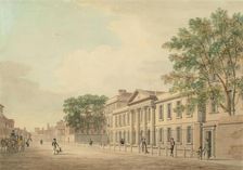 Emmanuel College, Cambridge, 1799. Creator: Thomas Malton II