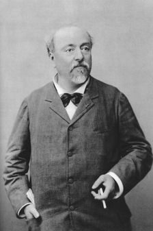 Emmanuel Chabrier (1841-1894), French Romantic composer and pianist. Creator: Benque