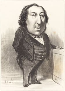Emmanuel Arago, 1848. Creator: Honore Daumier