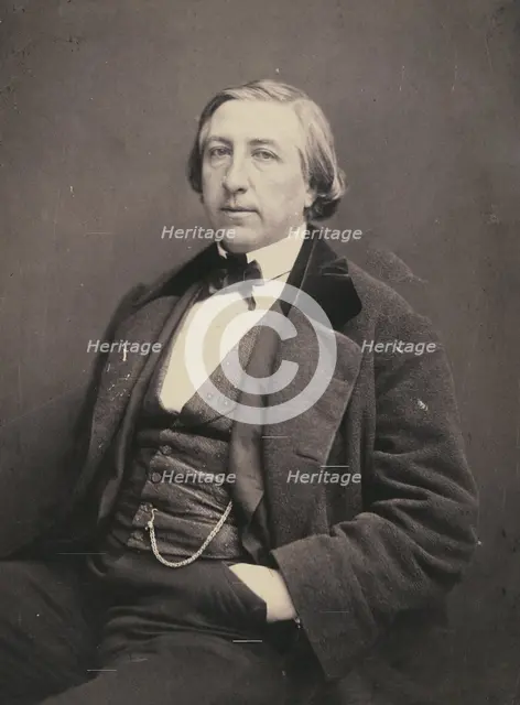 Emmanuel Arago, negative 1855-1859; print 1861-1869. Creator: Nadar.