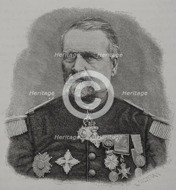 Emmanuel Felix de Wimpffen, (1811-1884), French general, 1891.  Creator: R. Cremer.