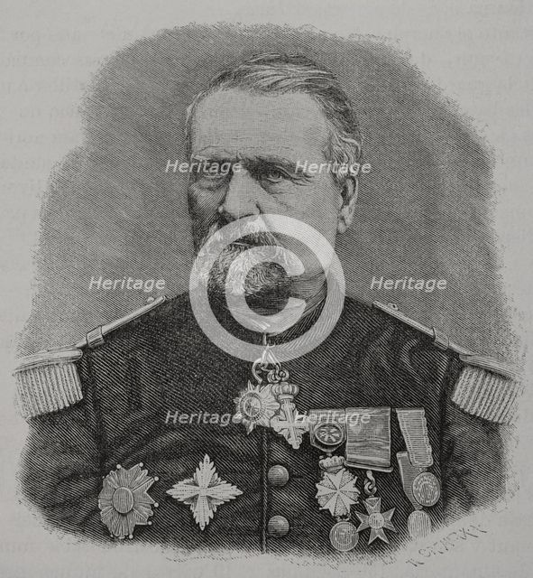 Emmanuel Felix de Wimpffen, (1811-1884), French general, 1891.  Creator: R. Cremer.