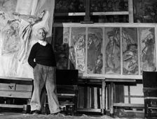 Emmanuel Mane-Katz (1894-1962), French painter. Creator: Unknown