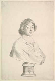 Emmanuel-Théodose de La Tour d'Auvergne, duc d'Albret et cardinal de Bouillon, 1673. Creator: Claude Mellan