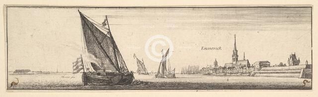 Emmerich, 1642-44. Creator: Wenceslaus Hollar.