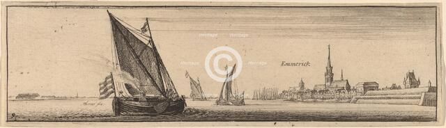 Emmerich, c. 1632/1635. Creator: Wenceslaus Hollar.