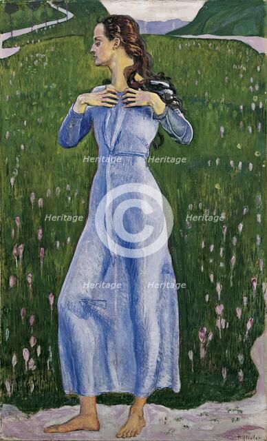 Emotion, 1900. Creator: Ferdinand Hodler.