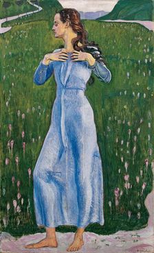 Emotion (Ergriffenheit), 1900. Creator: Hodler, Ferdinand (1853-1918)